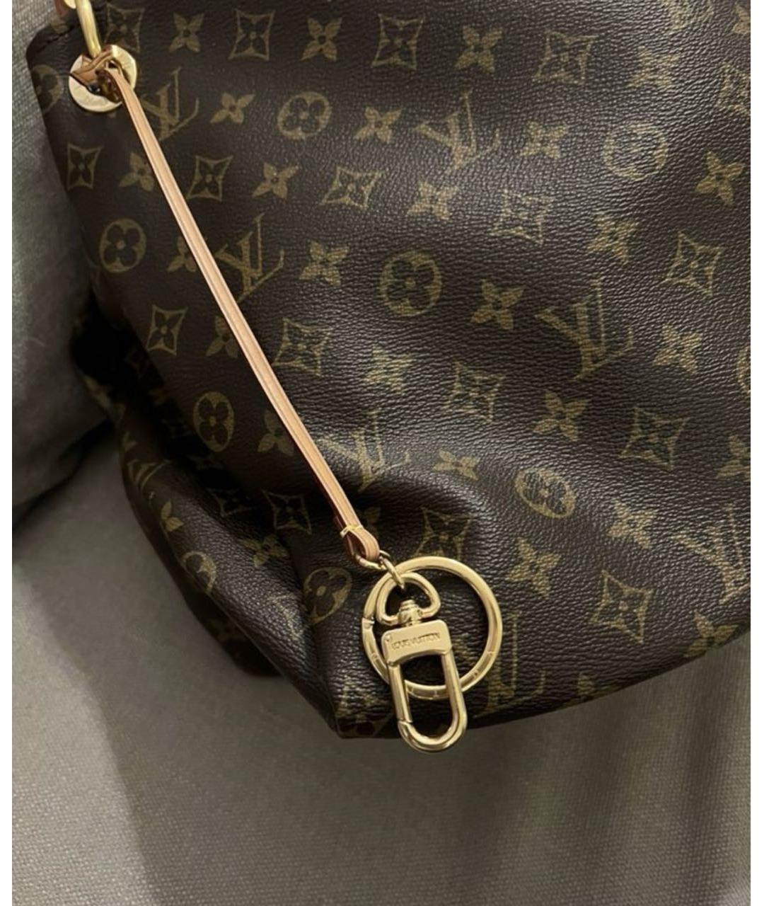 LOUIS VUITTON Коричневая сумка тоут, фото 5