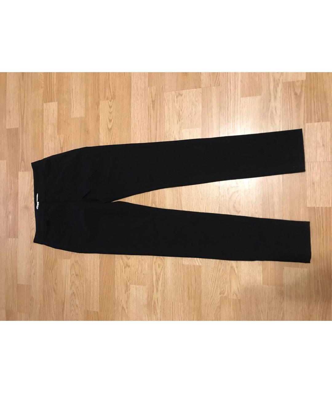ACNE STUDIOS Черные шерстяные брюки узкие, фото 5