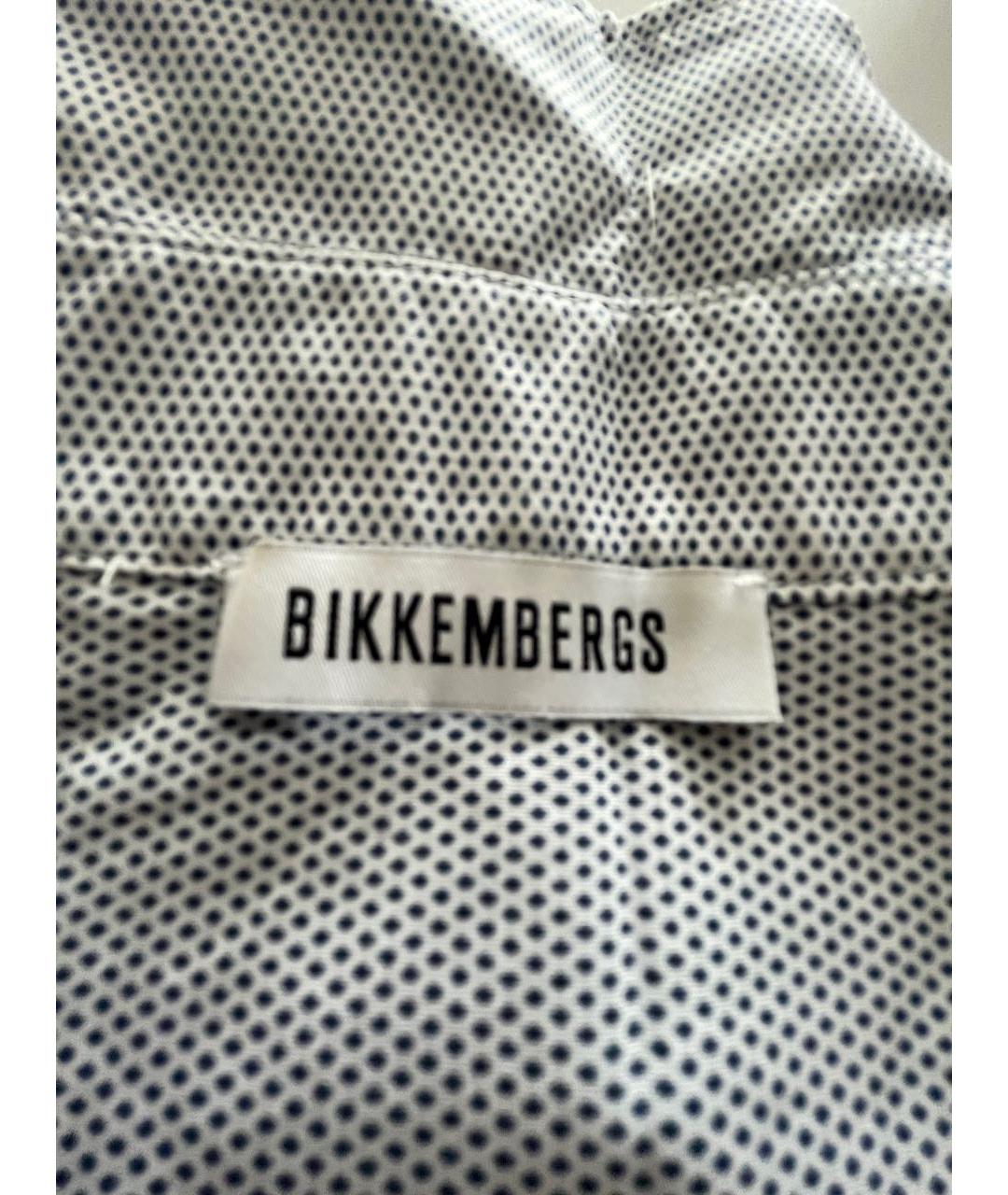 BIKKEMBERGS Серое хлопковое повседневное платье, фото 4