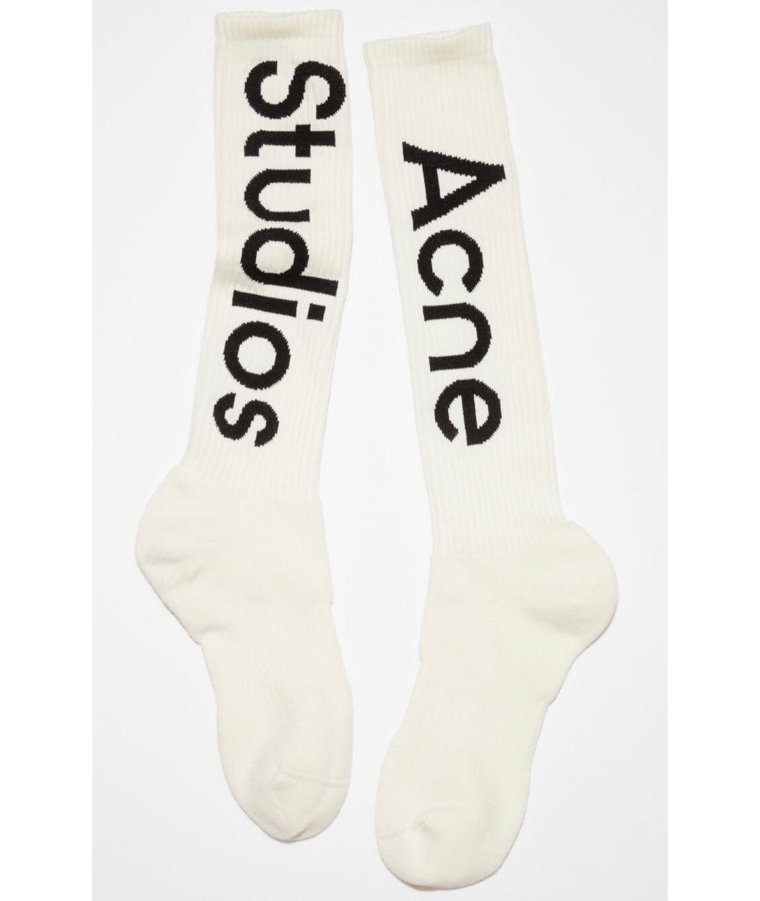 ACNE STUDIOS Белые носки, чулки и колготы, фото 3