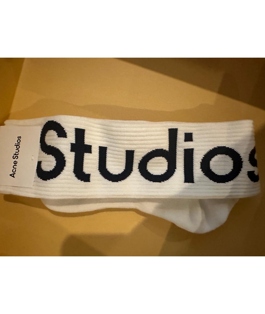 ACNE STUDIOS Белые носки, чулки и колготы, фото 6