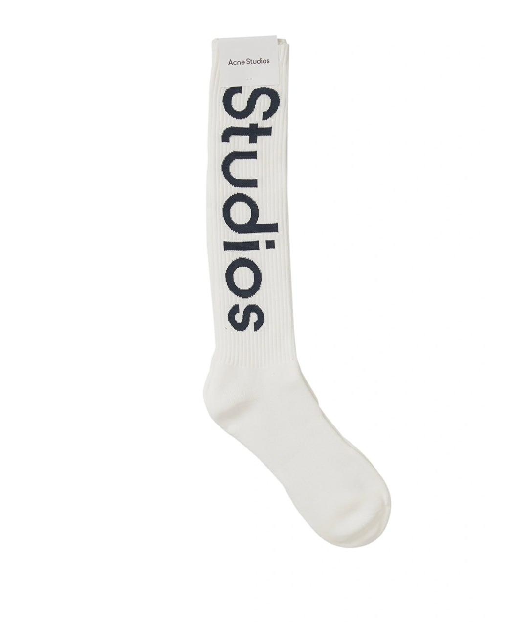 ACNE STUDIOS Белые носки, чулки и колготы, фото 1