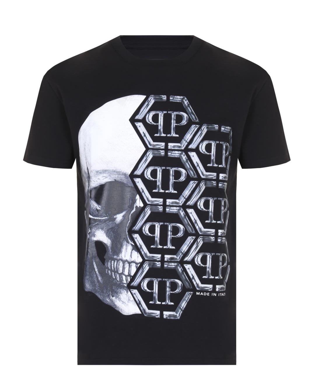 PHILIPP PLEIN Черная футболка, фото 1