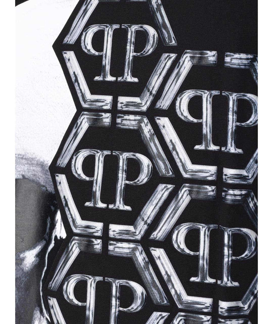 PHILIPP PLEIN Черная футболка, фото 5