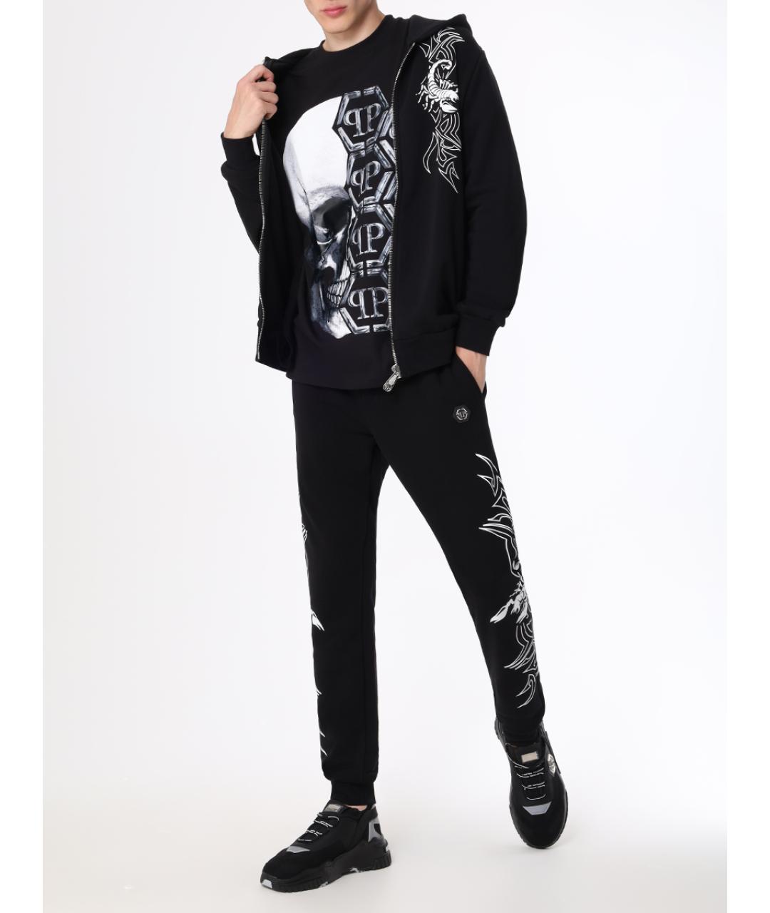 PHILIPP PLEIN Черная футболка, фото 2