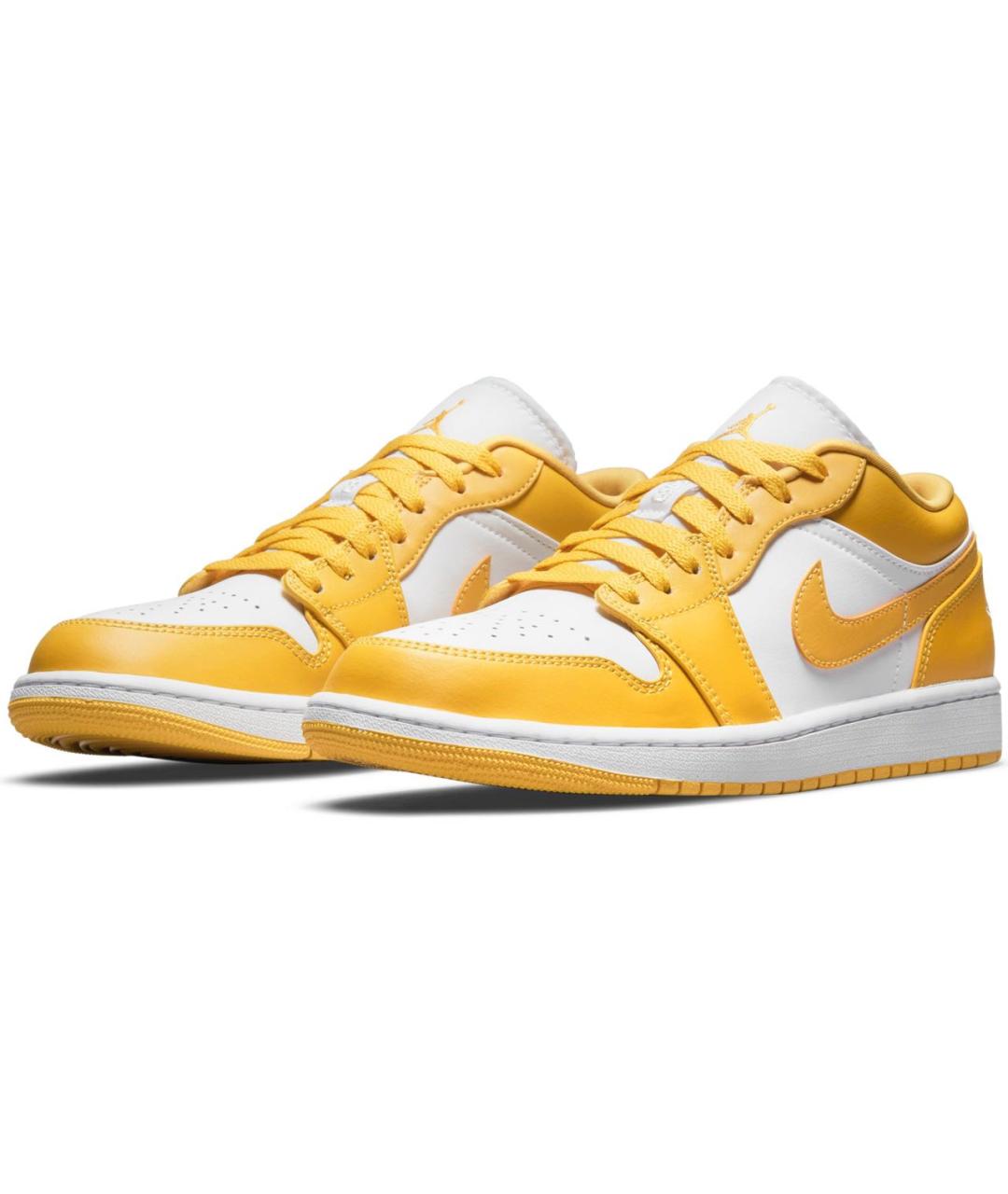 Air jordan 1 low jaune best sale