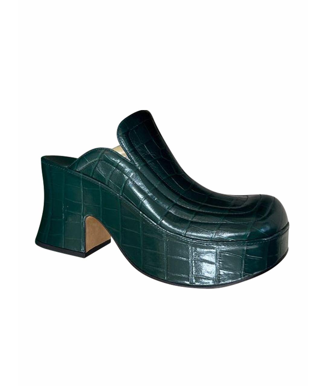 BOTTEGA VENETA Кожаные мюли, фото 1