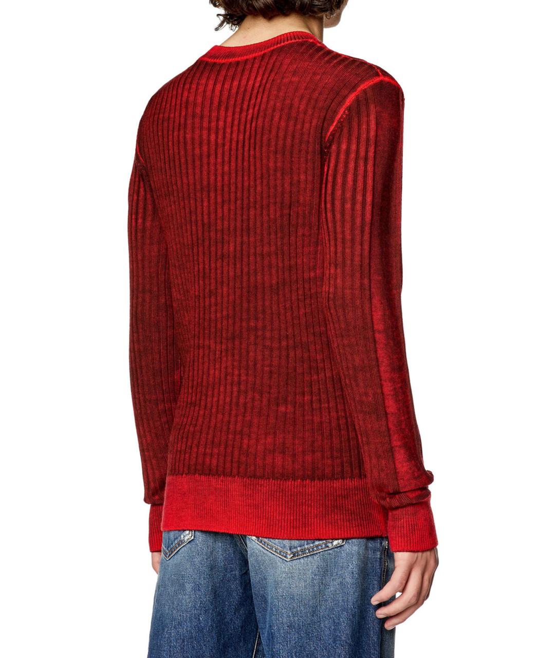 DIESEL Красный джемпер / свитер, фото 2