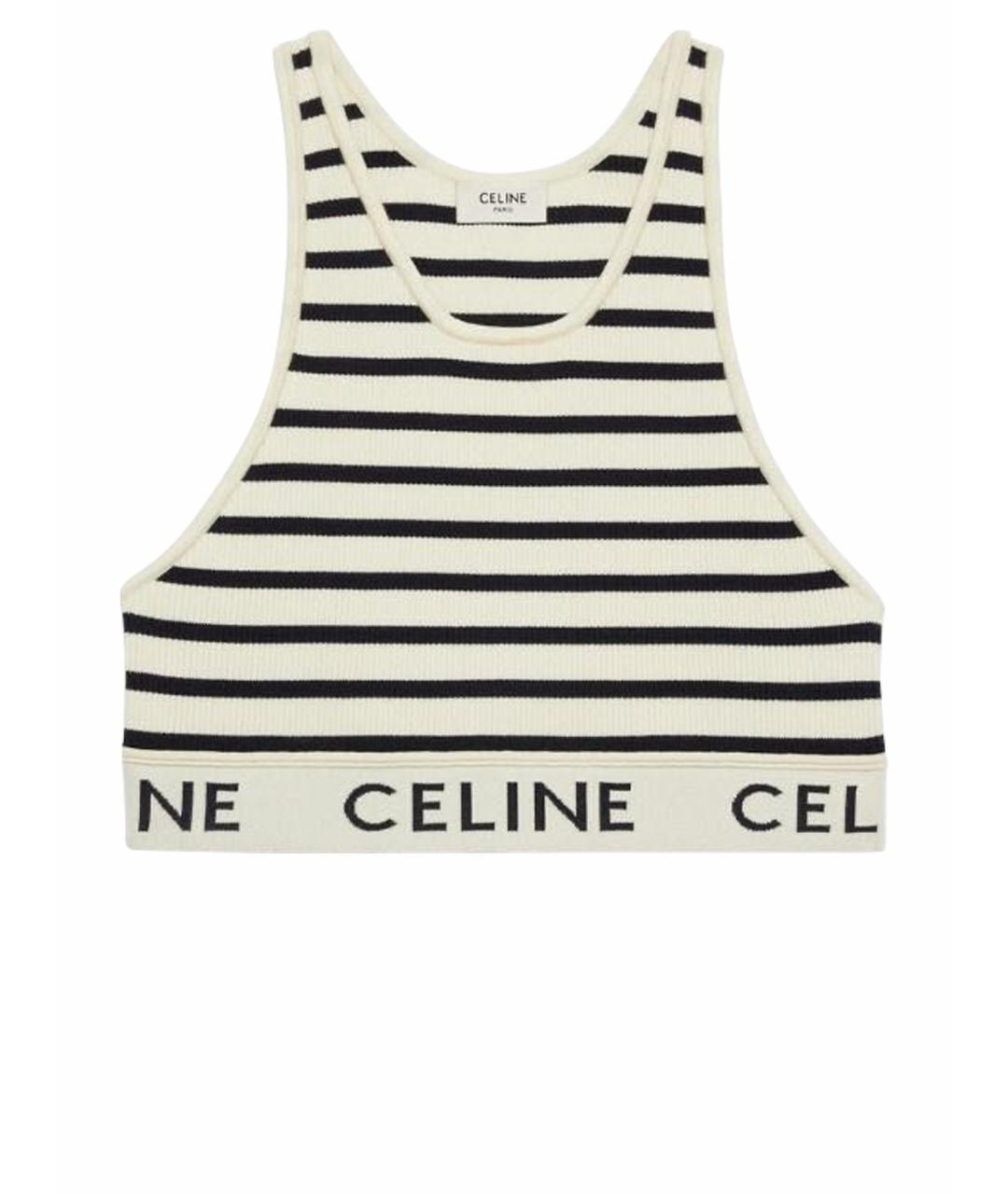 CELINE Бежевая майка, фото 1