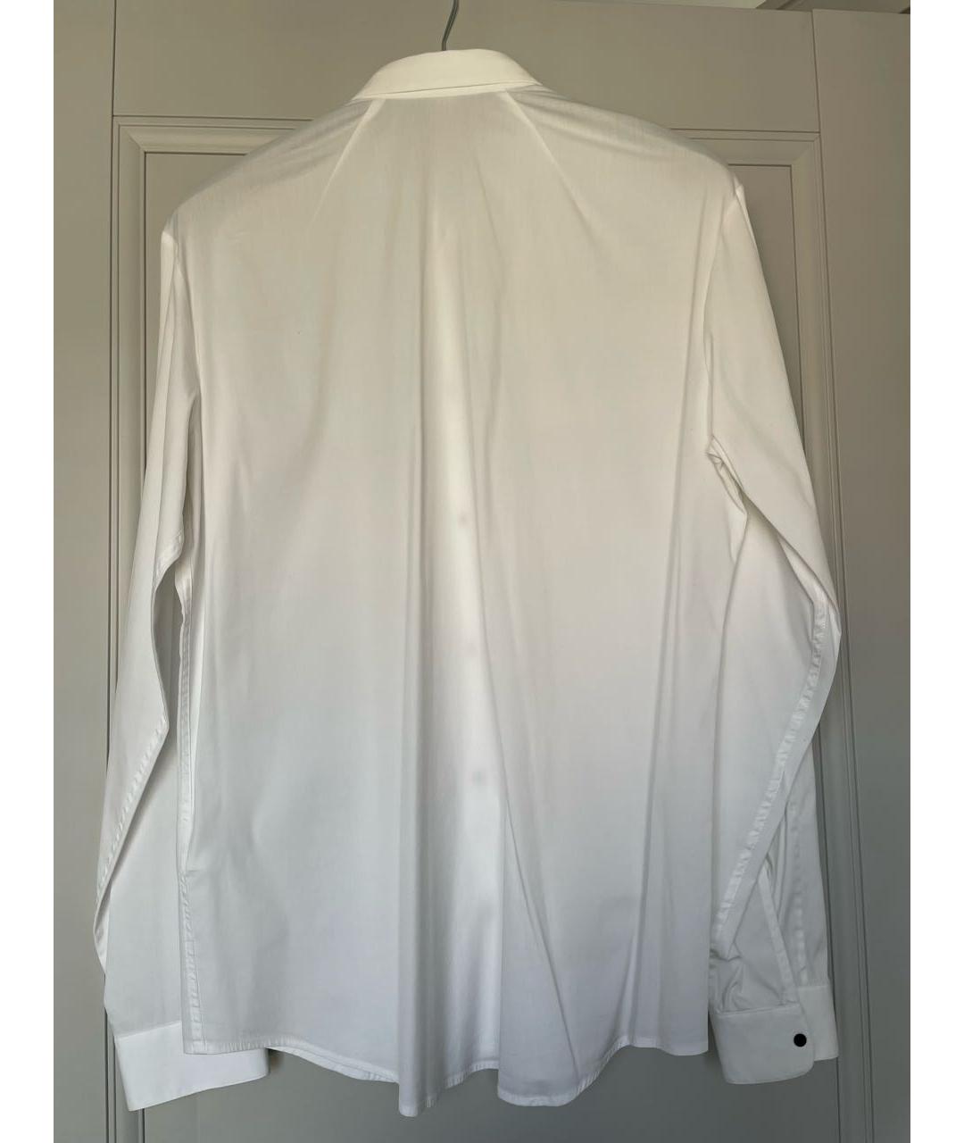 COS Белая хлопковая классическая рубашка, фото 4
