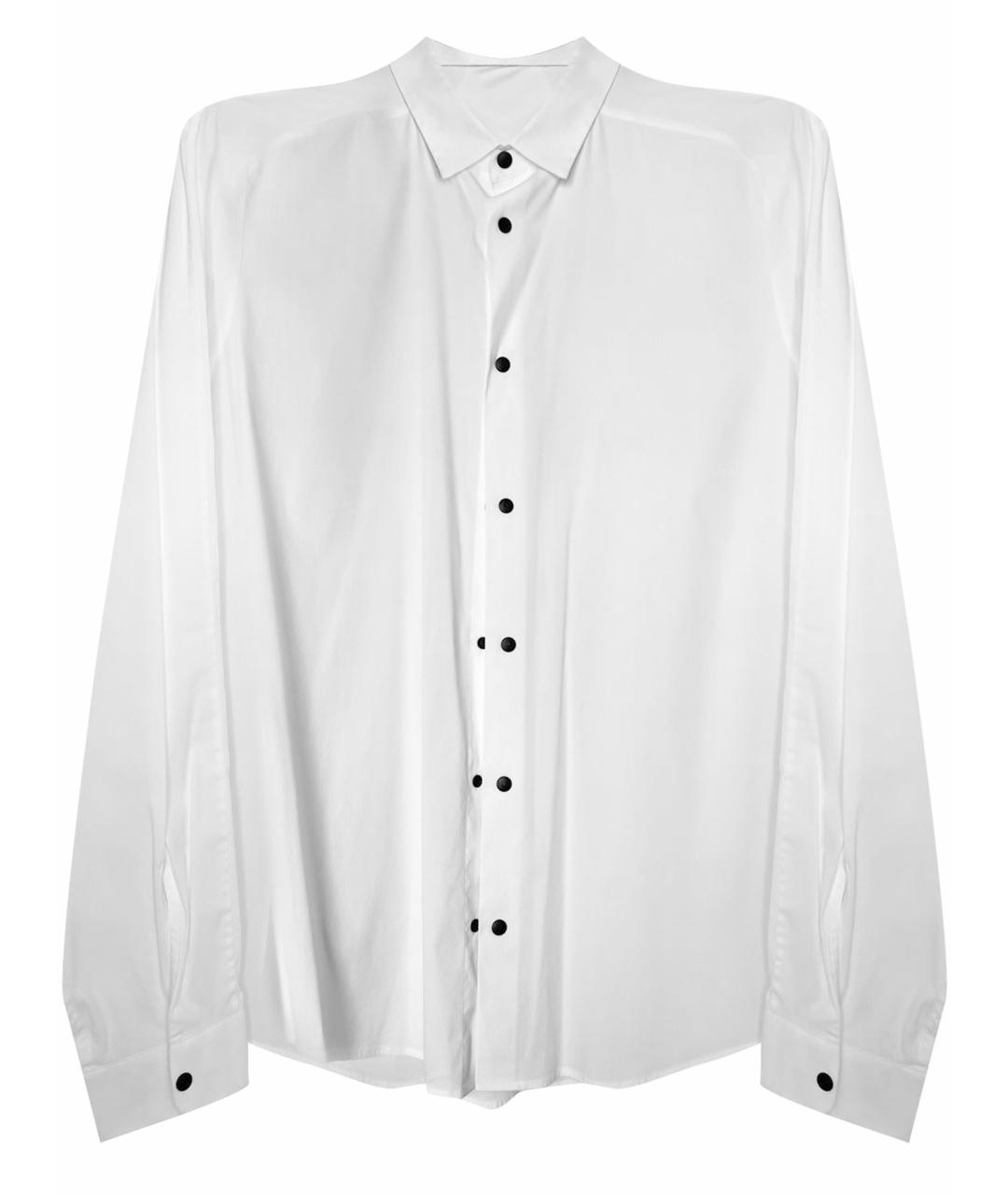 COS Белая хлопковая классическая рубашка, фото 1