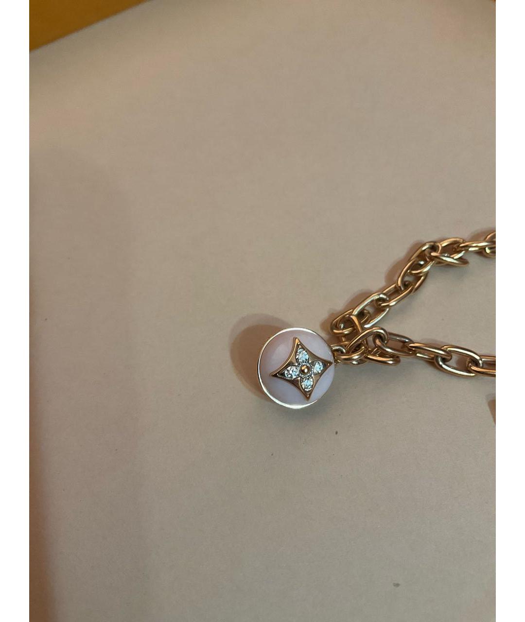 LOUIS VUITTON PRE-OWNED Розовый браслет из белого золота, фото 4