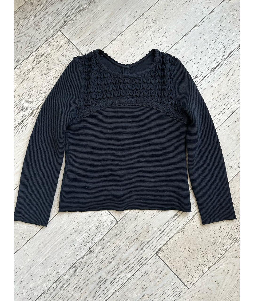 CHANEL Черный шерстяной костюм с юбками, фото 2