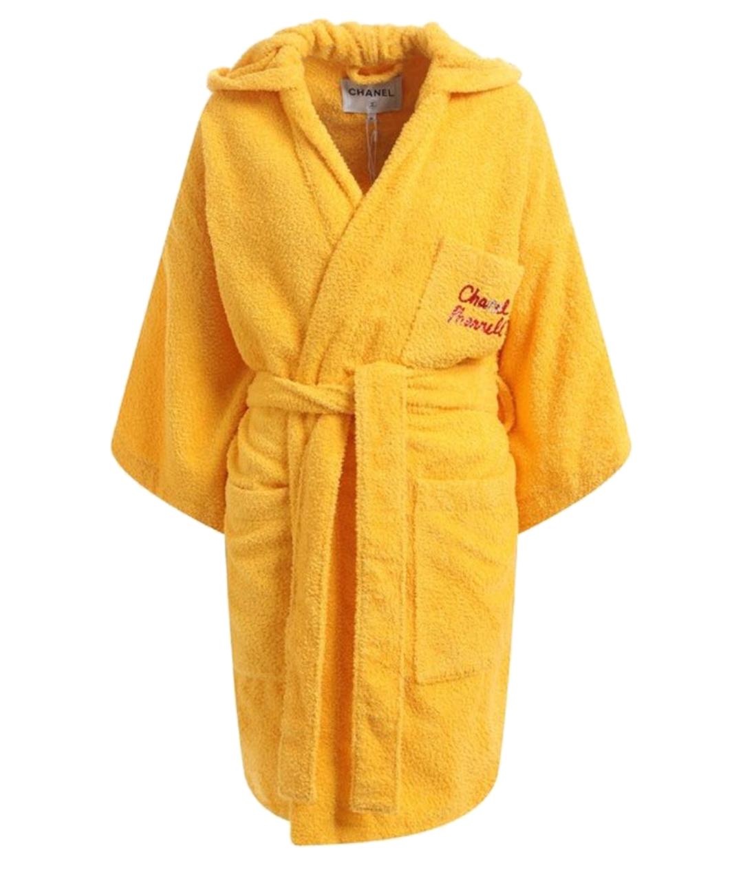 CHANEL Желтый халаты, фото 1