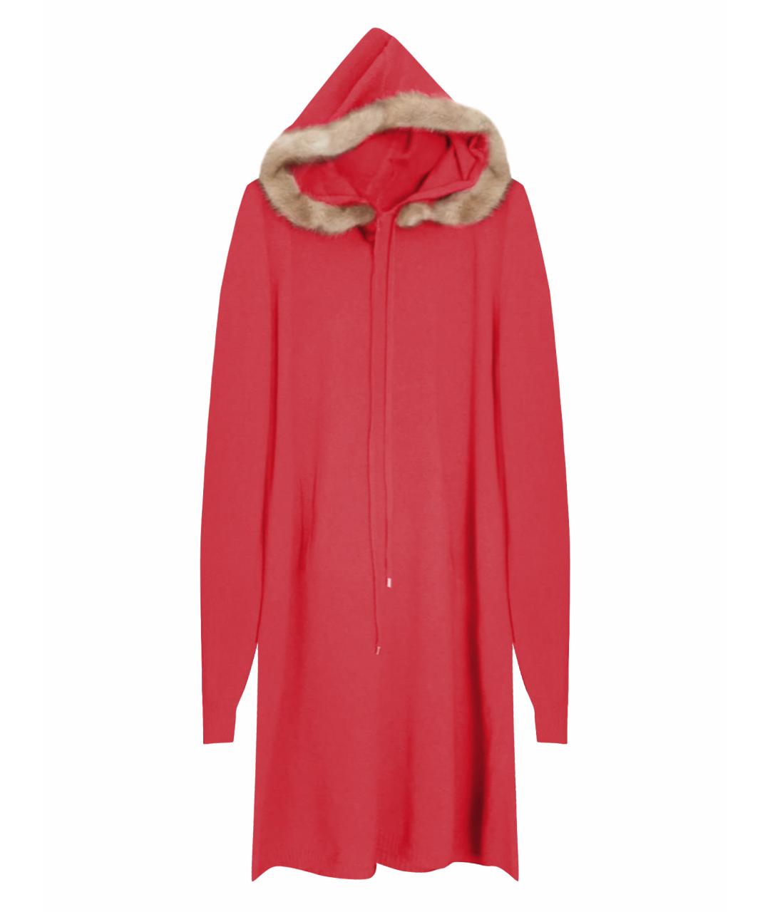 CHRISTIAN DIOR Бордовое кашемировое платье, фото 8