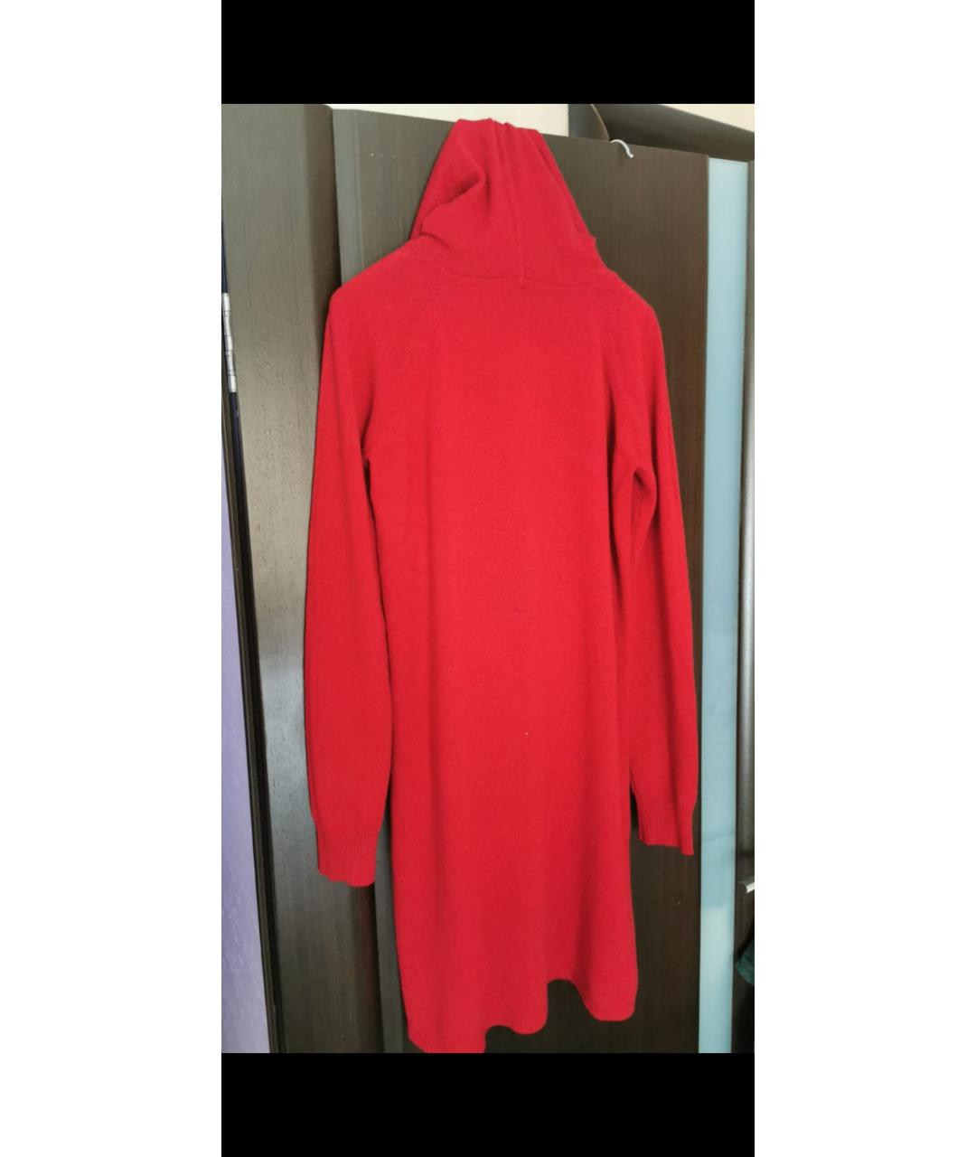 CHRISTIAN DIOR Бордовое кашемировое платье, фото 2