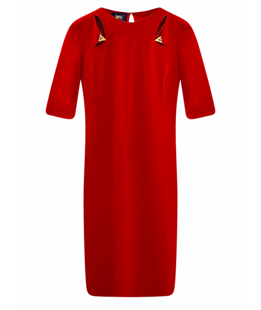 CAVALLI CLASS Красное повседневное платье, фото 1