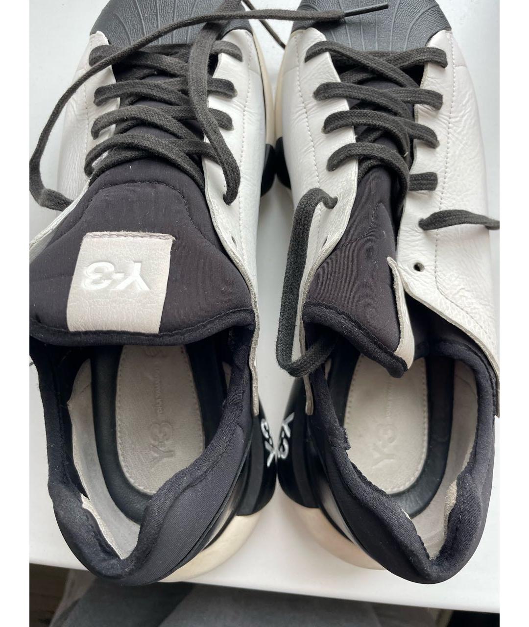Y-3 Мульти кожаные низкие кроссовки / кеды, фото 6