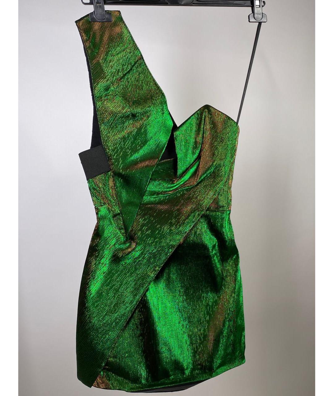 ANTHONY VACCARELLO Зеленые коктейльное платье, фото 6