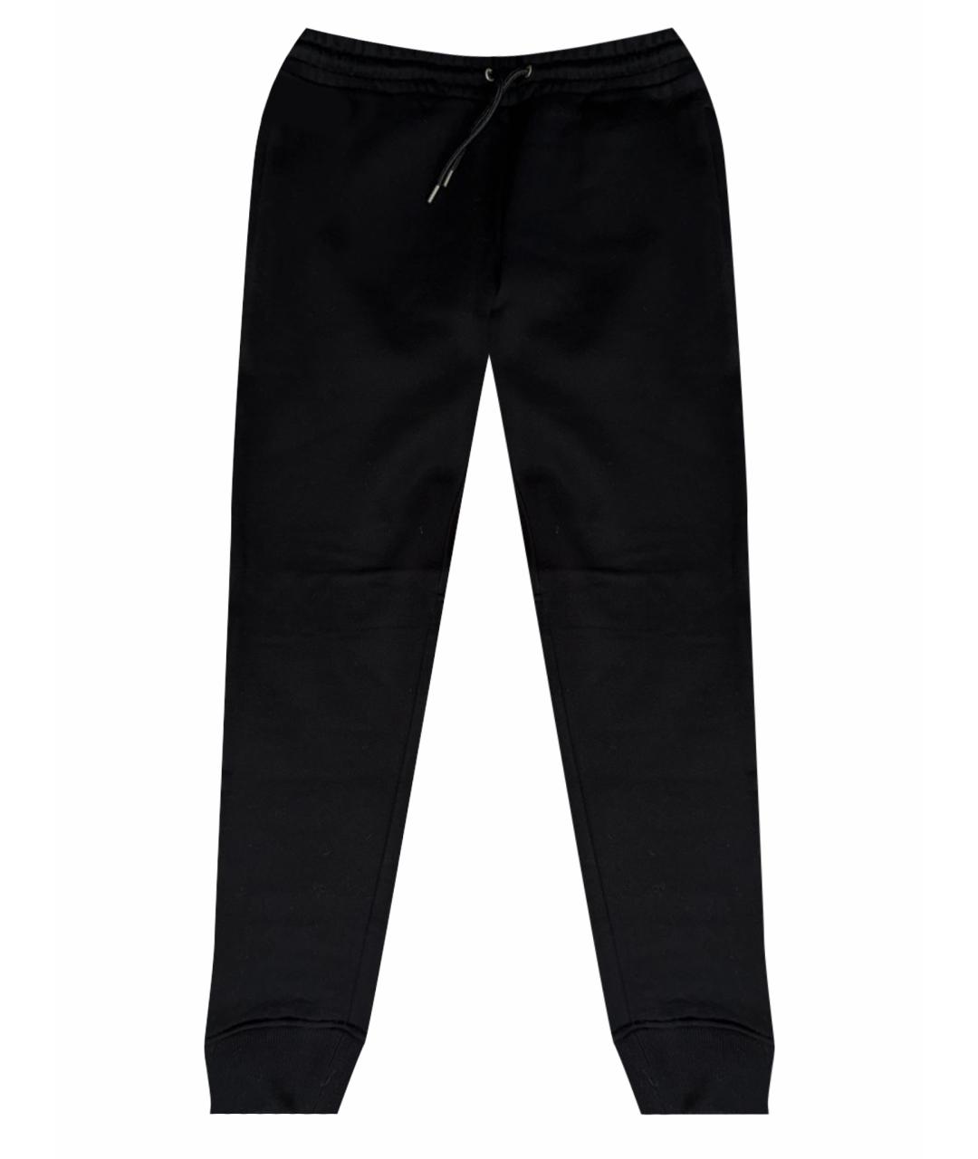 PACO RABANNE Черные хлопковые спортивные брюки и шорты, фото 1
