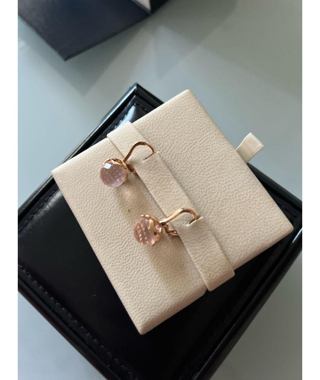 CHOPARD Розовые серьги из розового золота, фото 3