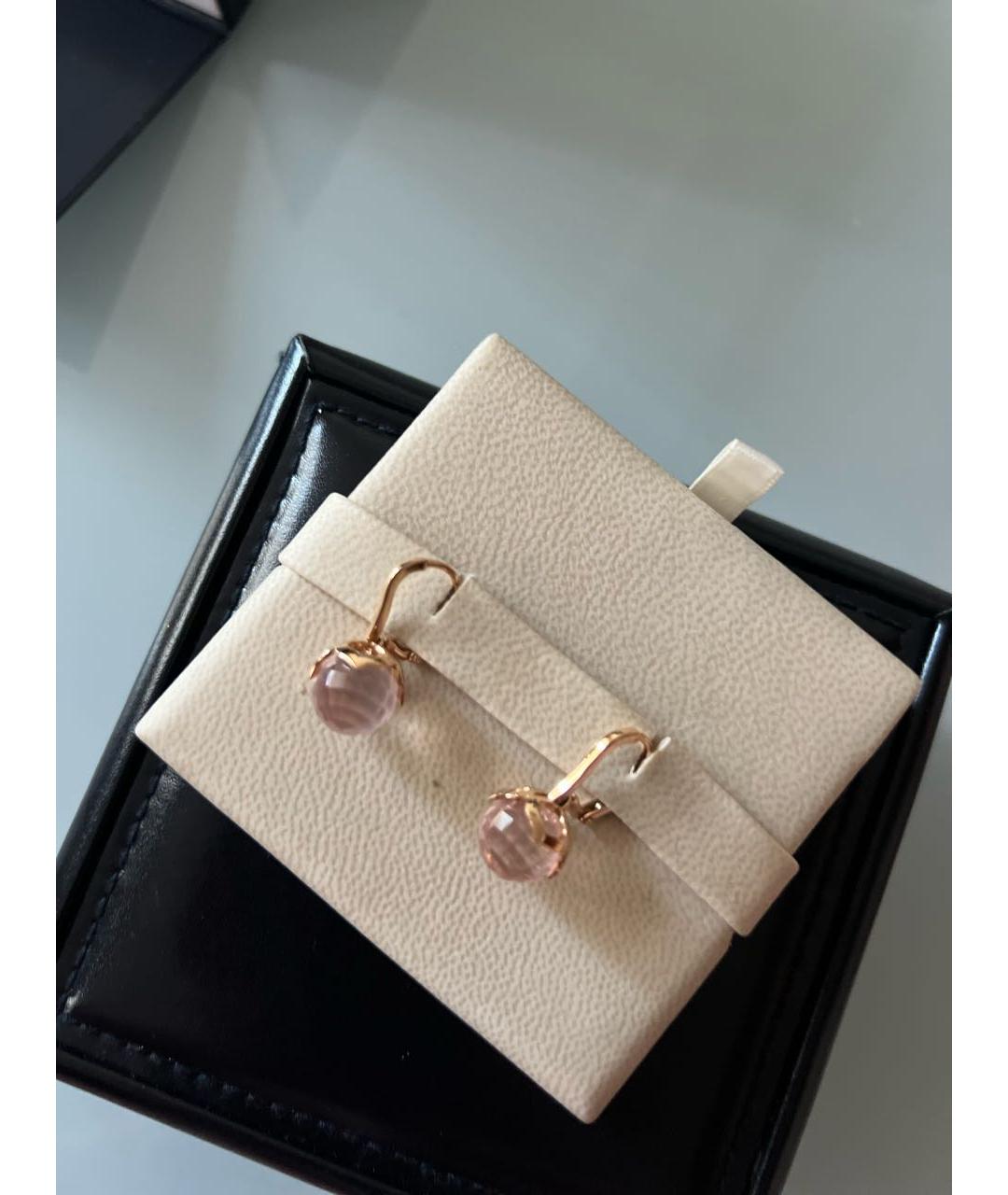CHOPARD Розовые серьги из розового золота, фото 2