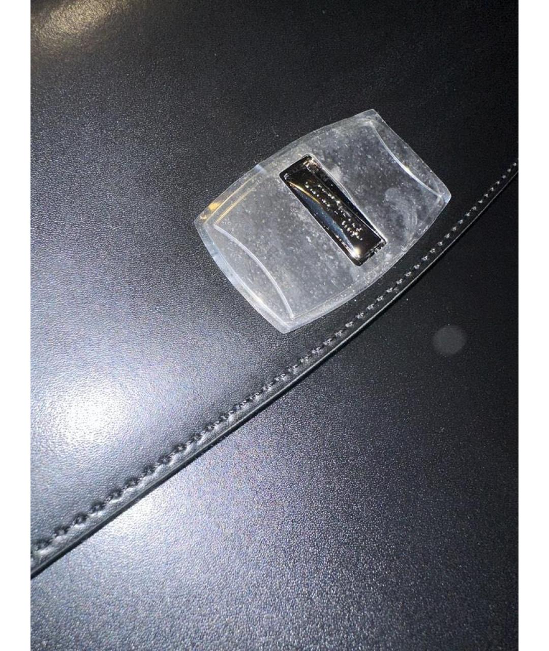 DUPONT Черный кожаный портфель, фото 5