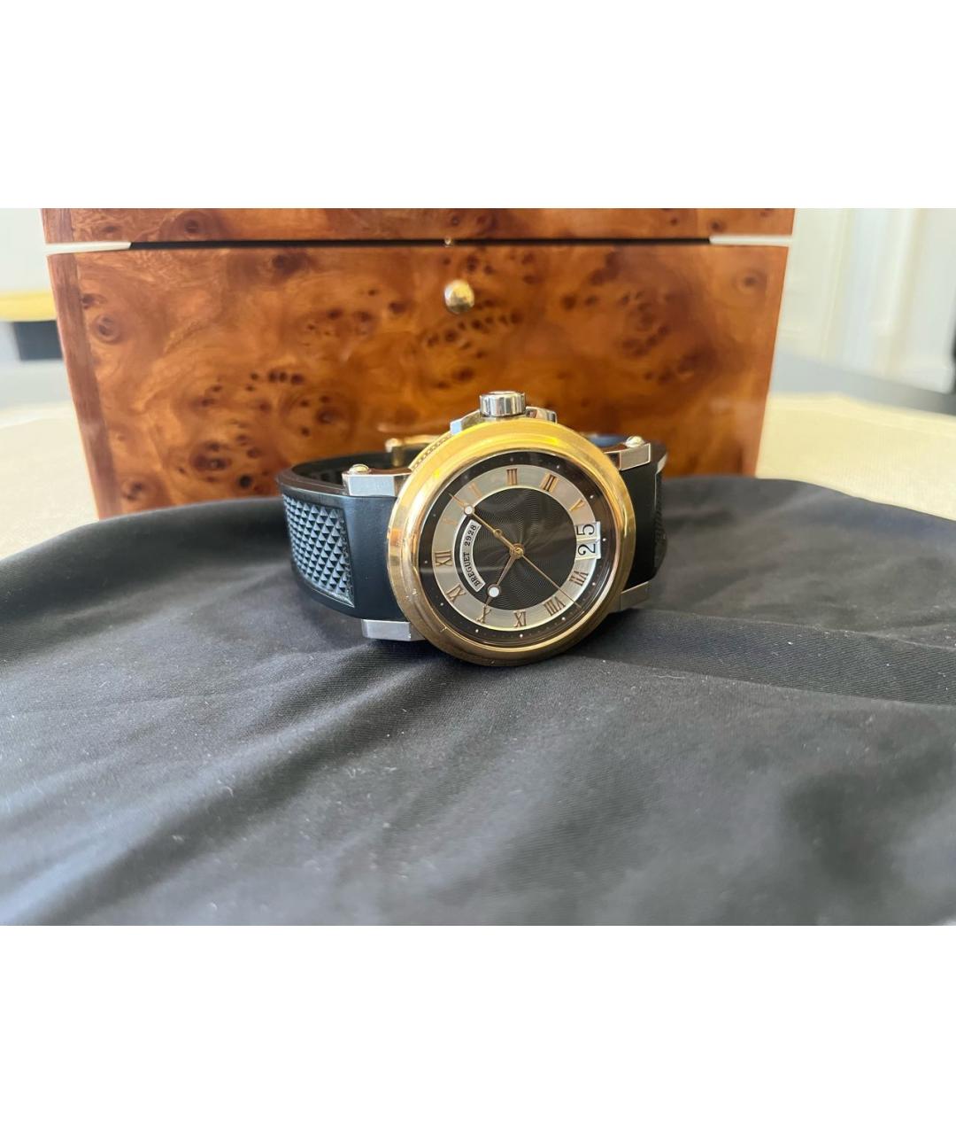Breguet Черные часы из розового золота, фото 2