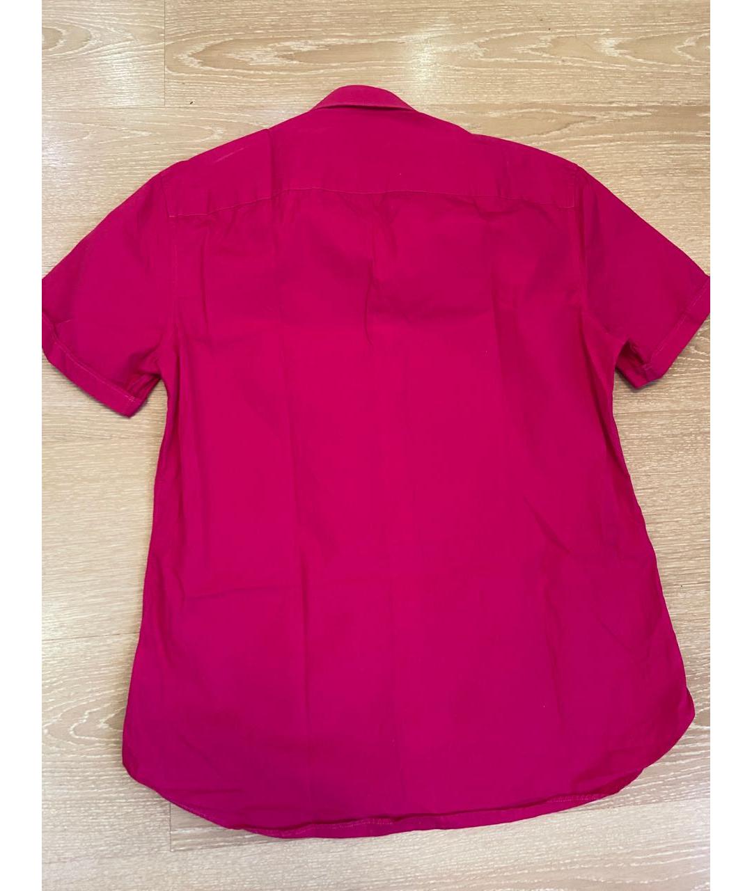 KENZO Красная хлопковая кэжуал рубашка, фото 2