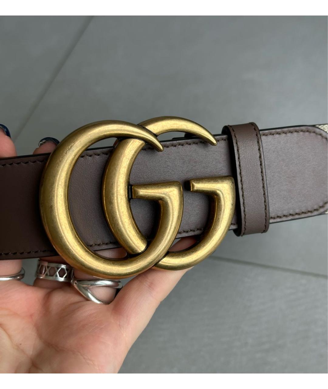 GUCCI Коричневый ремень, фото 2