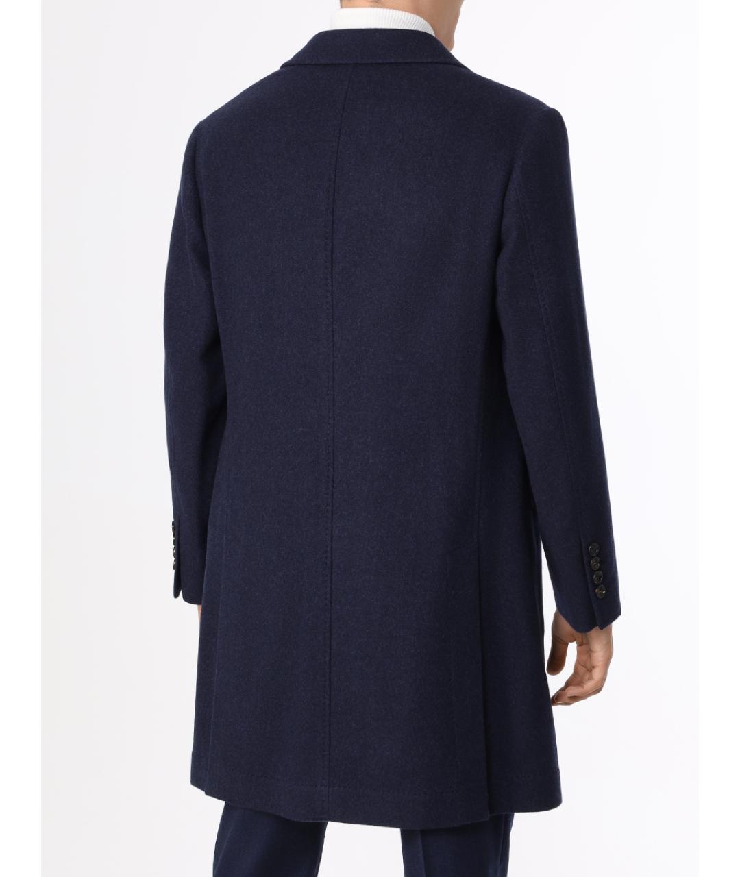 BRUNELLO CUCINELLI Синее пальто, фото 3