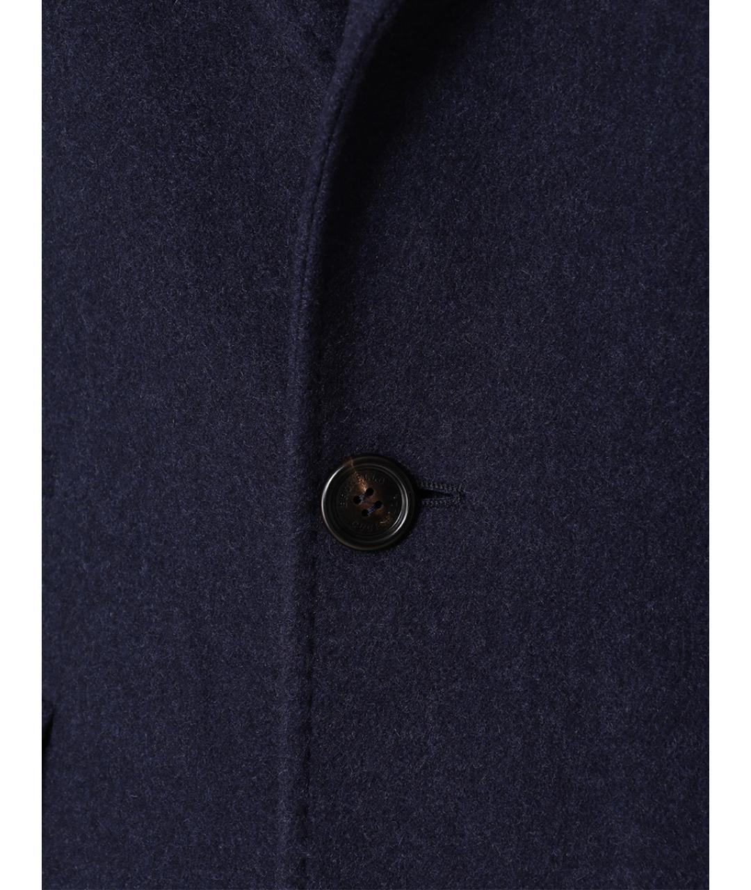 BRUNELLO CUCINELLI Синее пальто, фото 5