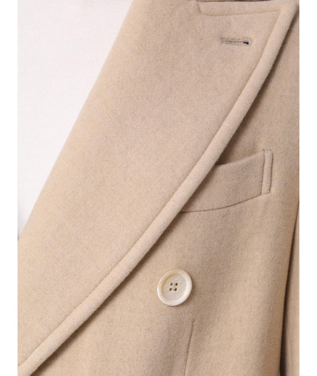 BRUNELLO CUCINELLI Бежевое пальто, фото 5