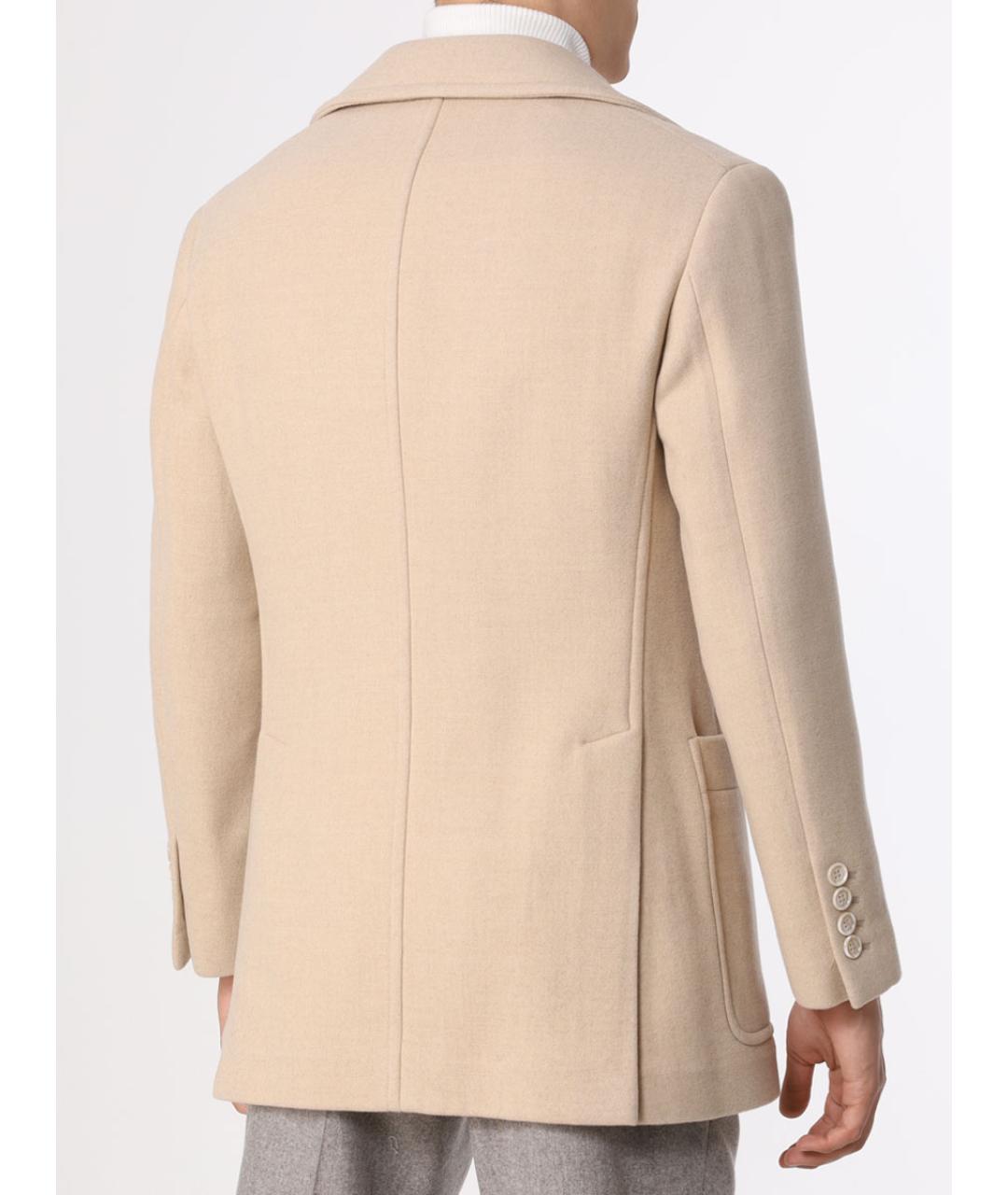 BRUNELLO CUCINELLI Бежевое пальто, фото 3