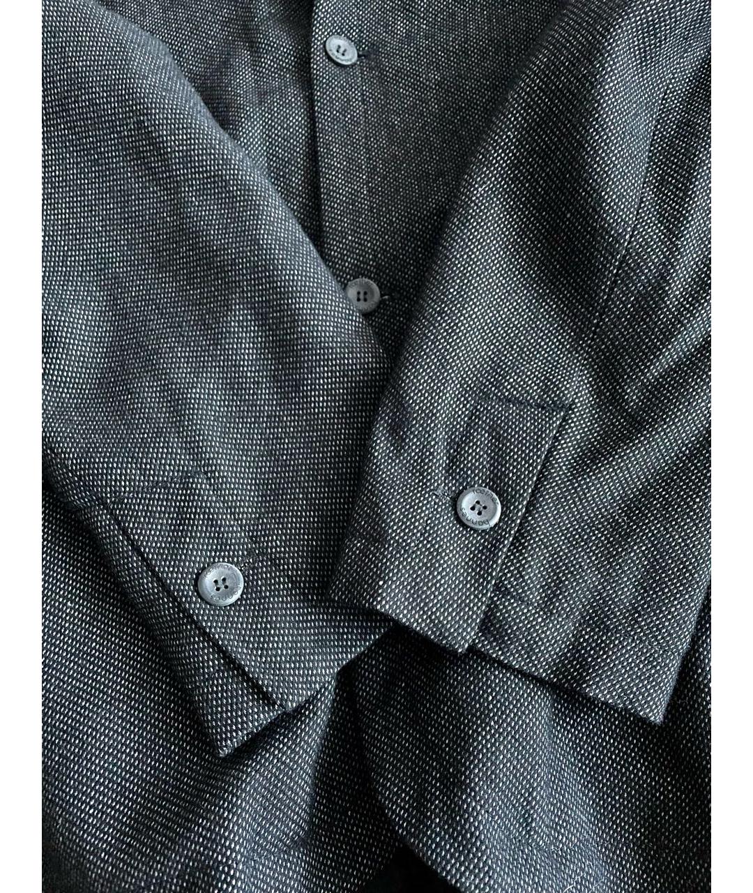HANNES ROETHER Антрацитовый шерстяной пиджак, фото 5