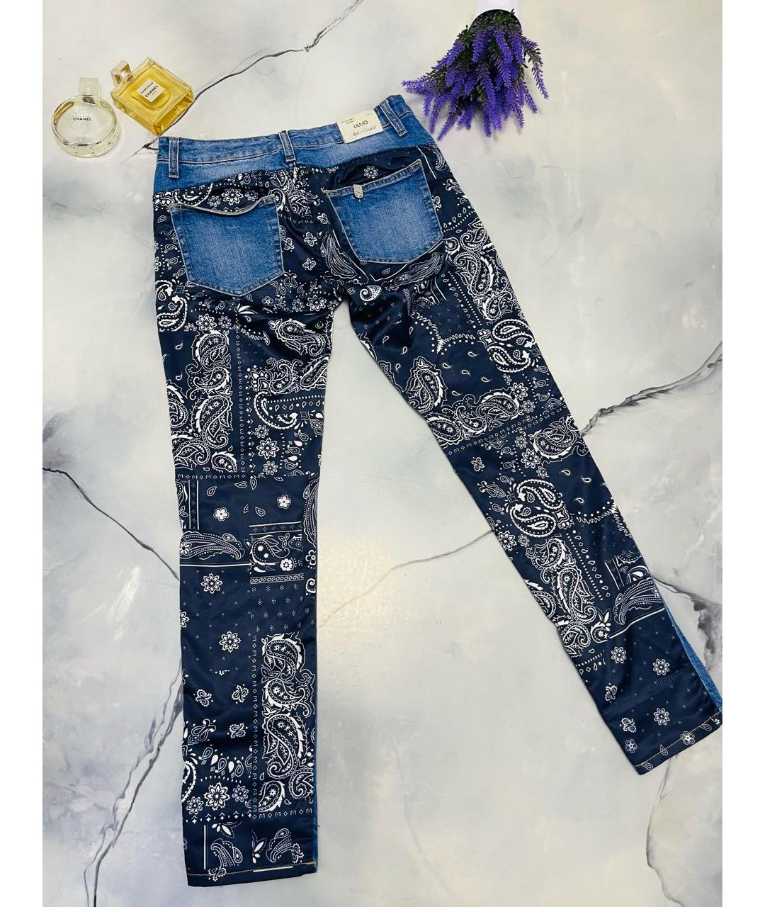 LIU JO Синие джинсы слим, фото 2