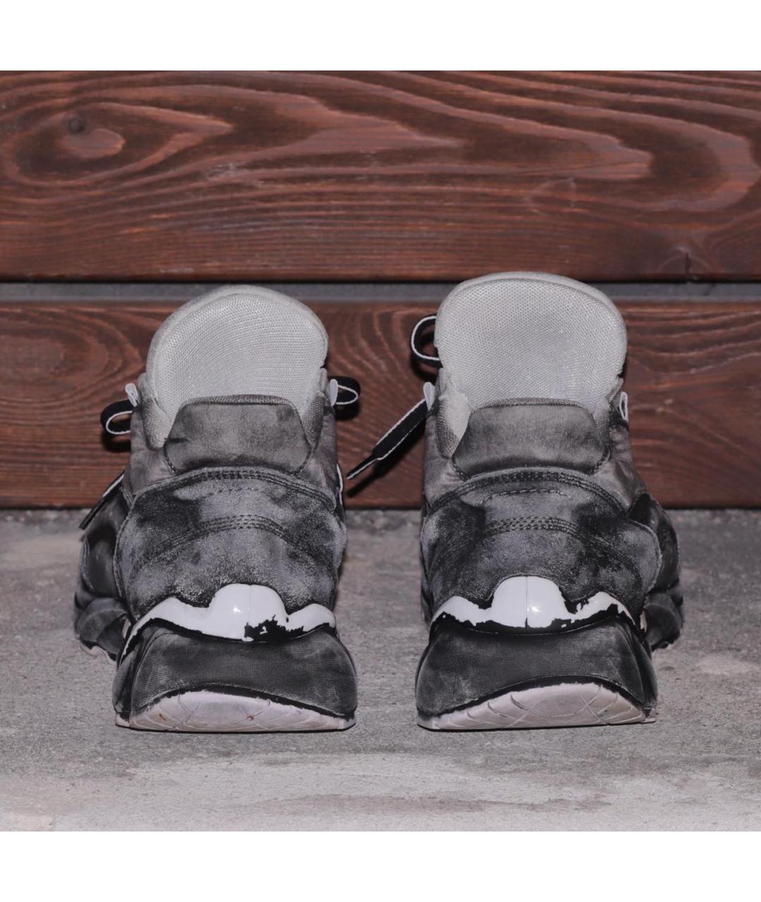 MM6 MAISON MARGIELA Мульти кожаные кроссовки, фото 4