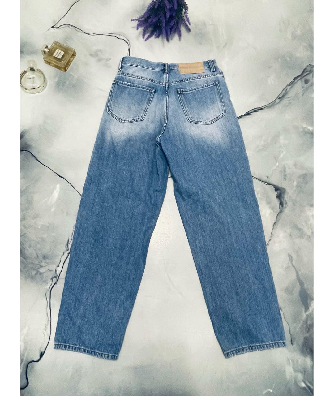 PINKO Голубые прямые джинсы, фото 2