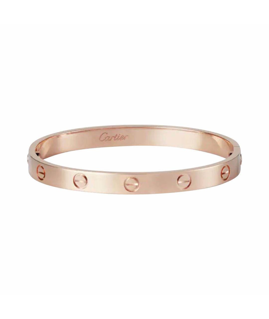 CARTIER Розовый браслет из розового золота, фото 1