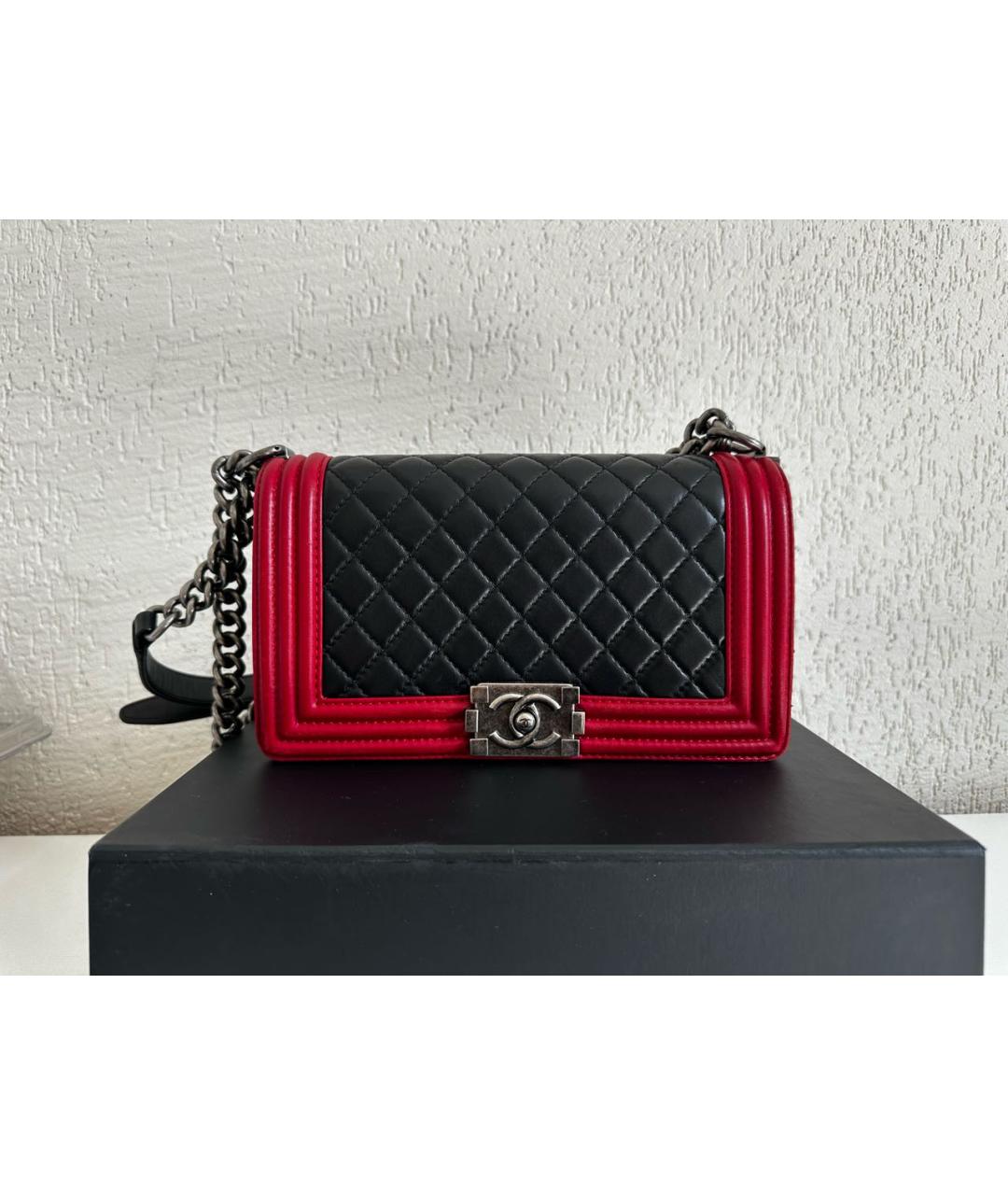 CHANEL Кожаная сумка через плечо, фото 6