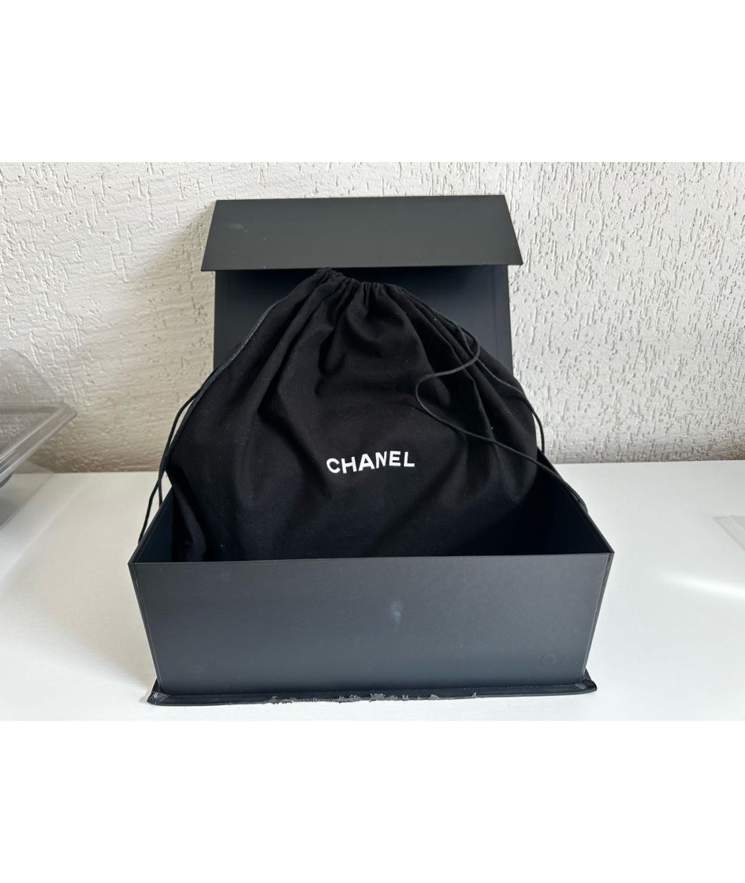 CHANEL Кожаная сумка через плечо, фото 8