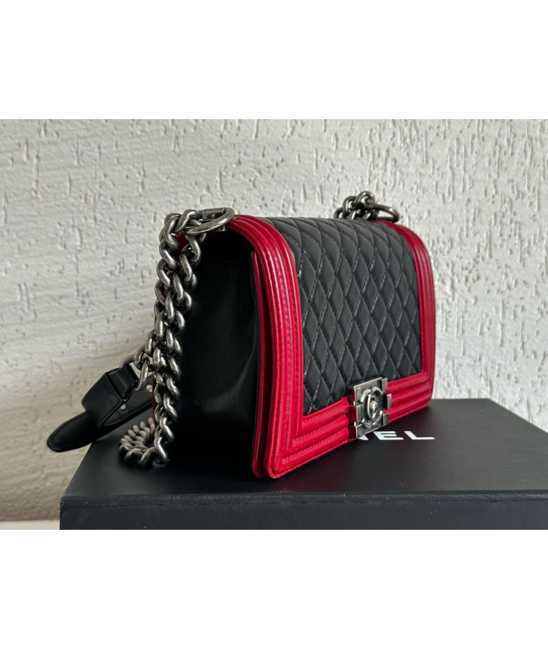 CHANEL Кожаная сумка через плечо, фото 2