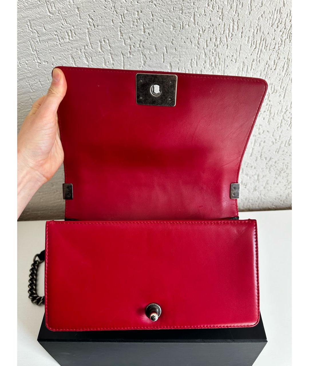 CHANEL Кожаная сумка через плечо, фото 7