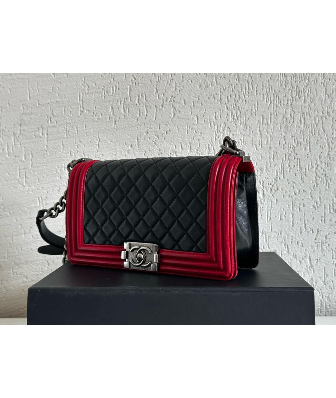 CHANEL Кожаная сумка через плечо, фото 3