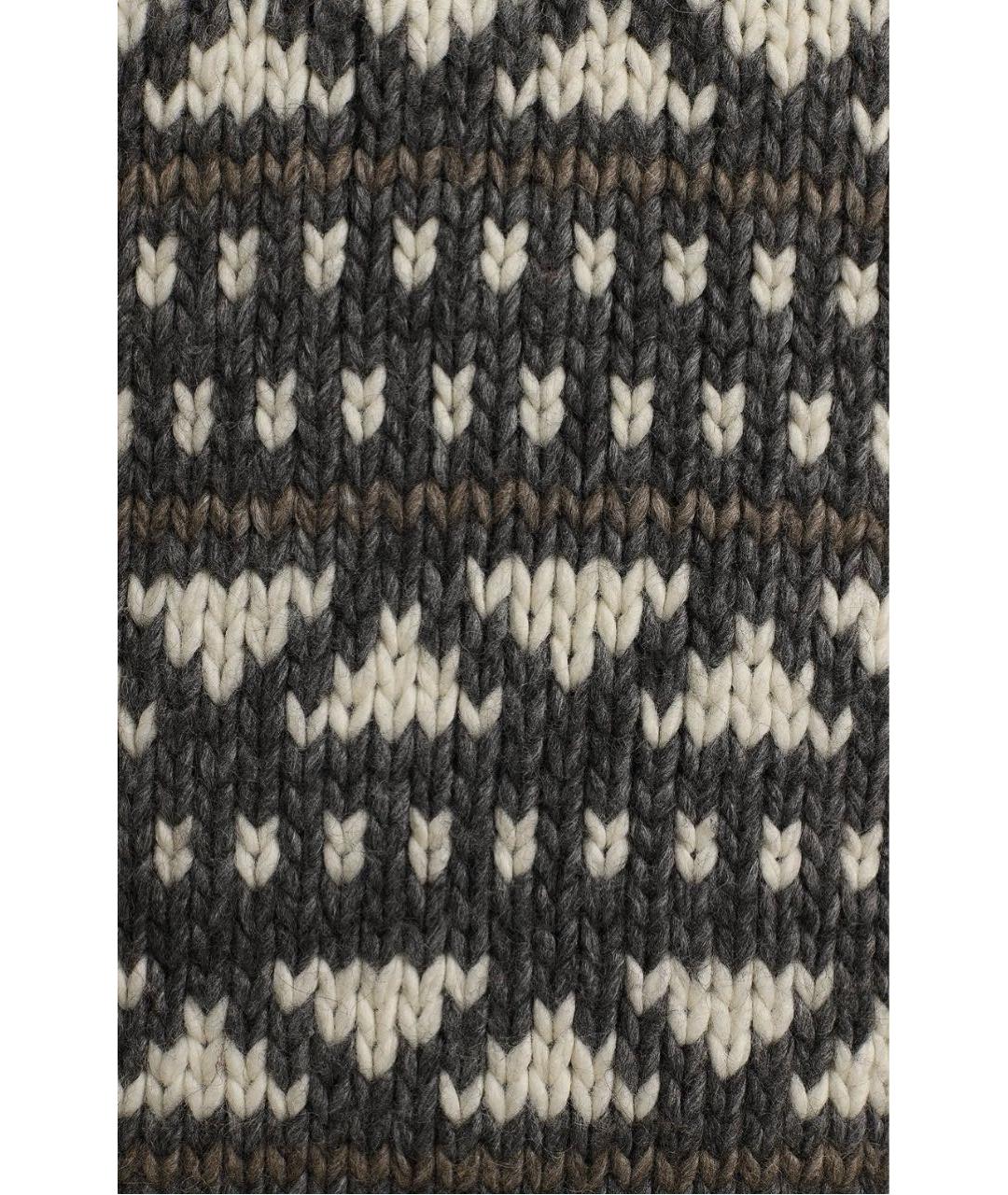 DSQUARED2 Серый шерстяной джемпер / свитер, фото 3