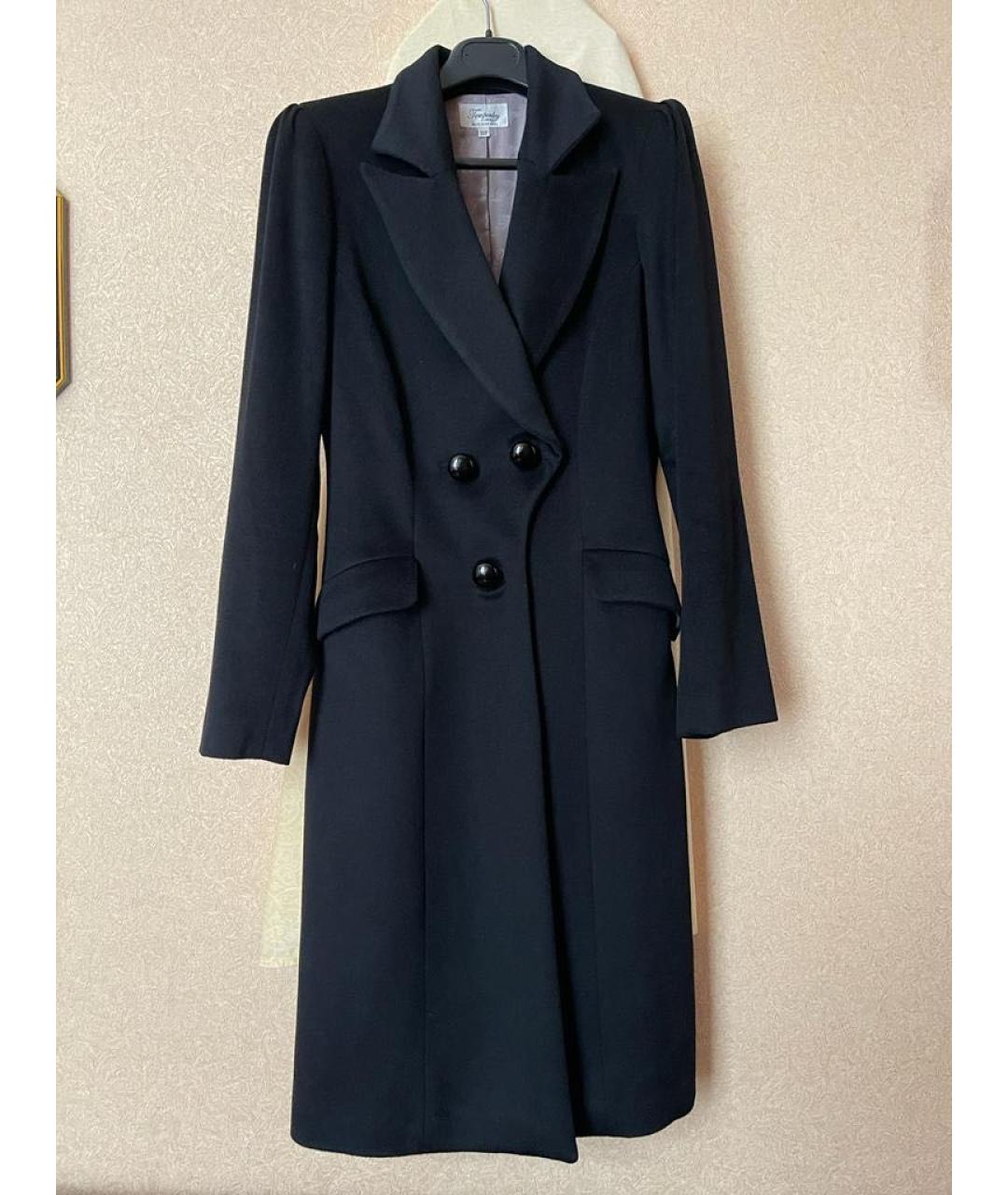 TEMPERLEY LONDON Черное шерстяное пальто, фото 8