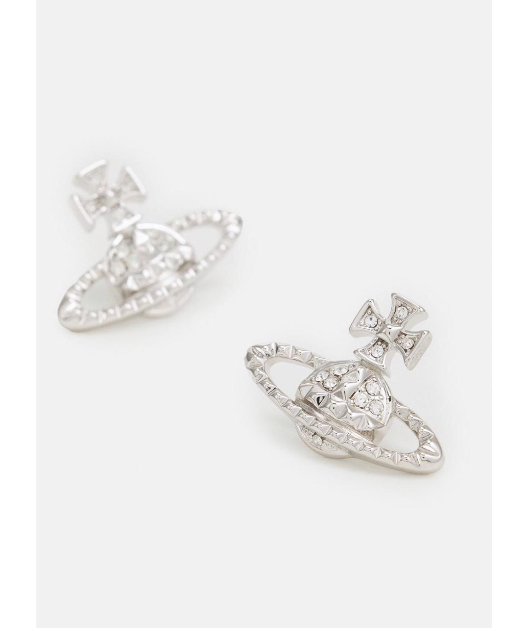 VIVIENNE WESTWOOD Серебряные латунные серьги, фото 2