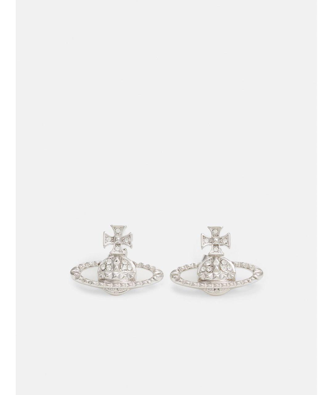 VIVIENNE WESTWOOD Серебряные латунные серьги, фото 4