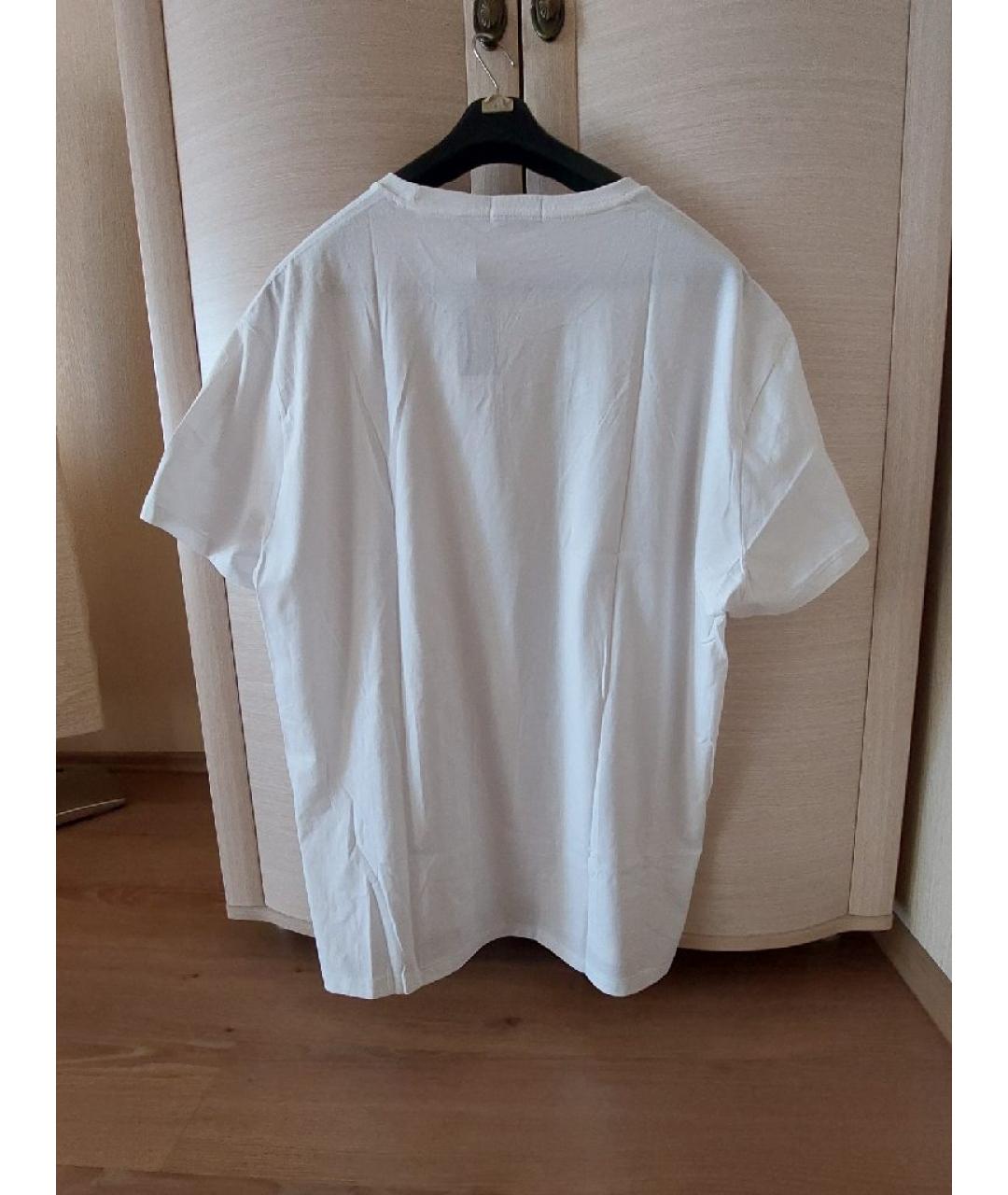 POLO RALPH LAUREN Белая хлопковая футболка, фото 2