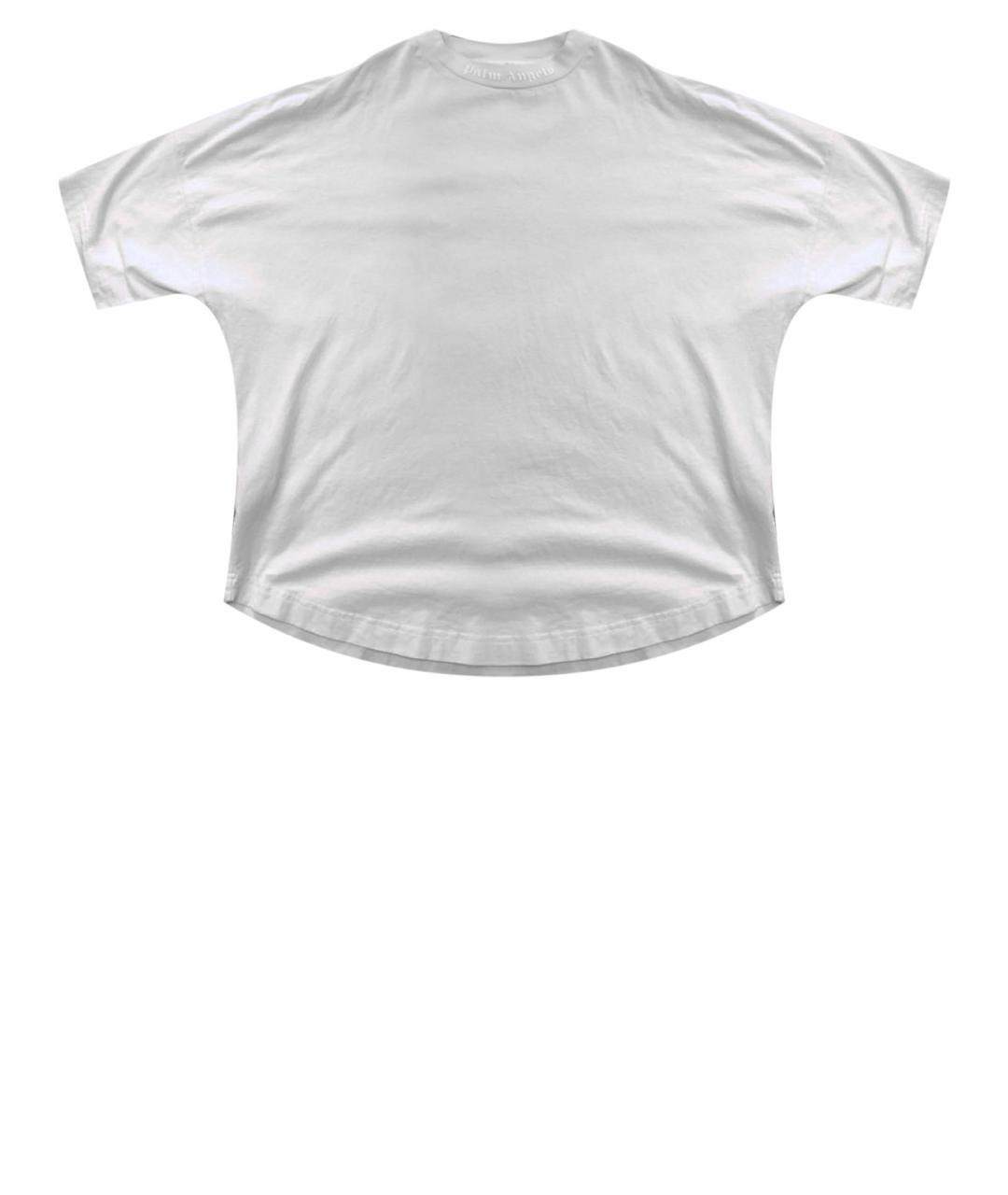 PALM ANGELS Белая хлопковая футболка, фото 1